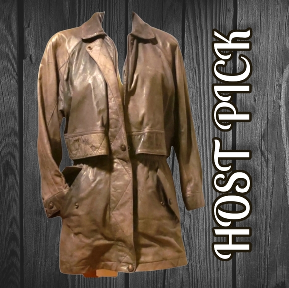 Wilsons Leather Jackets & Blazers - HOST PICK 😊 Wilson Adventure Bound Woman's Leather Jacket Sz S